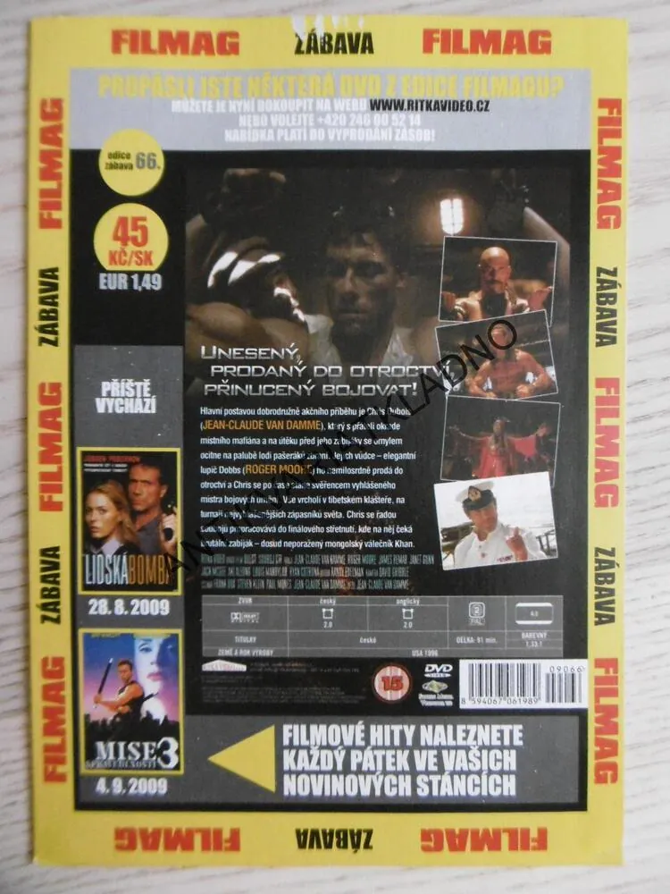 QUEST, SOUBOJ CTI, DVD FILM