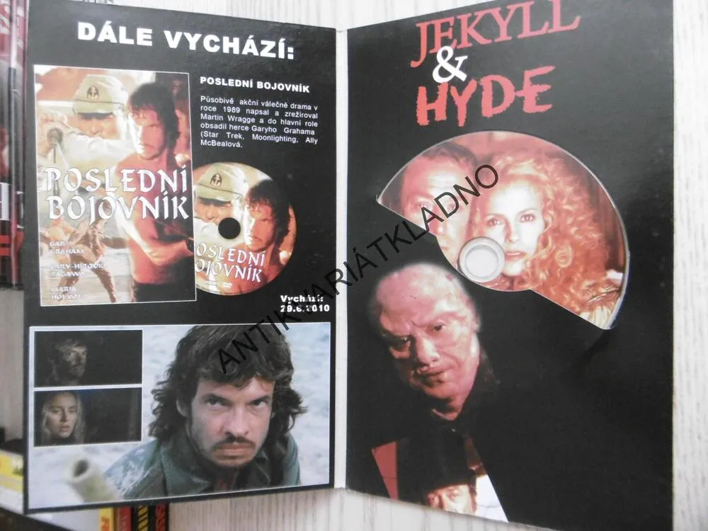 JEKYLL A HYDE, DVD FILM