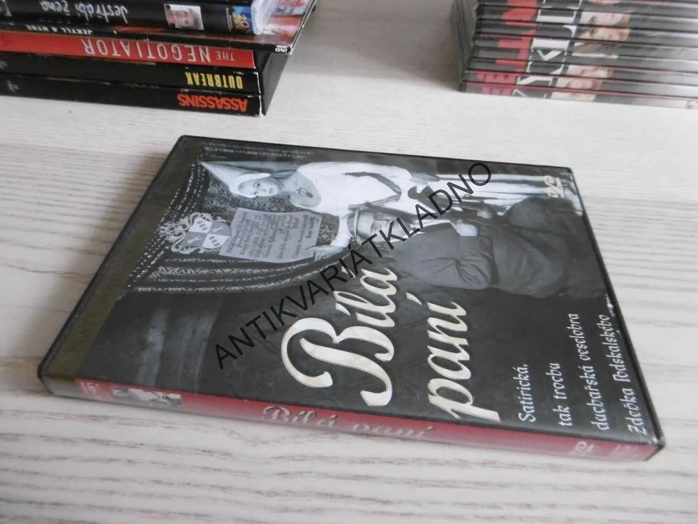 BÍLÁ PANÍ, DVD FILM ČR