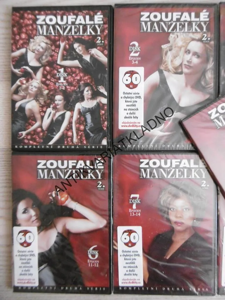 ZOUFALÉ MANŽELKY, 2. SÉRIE, 1 - 11, DVD FILM