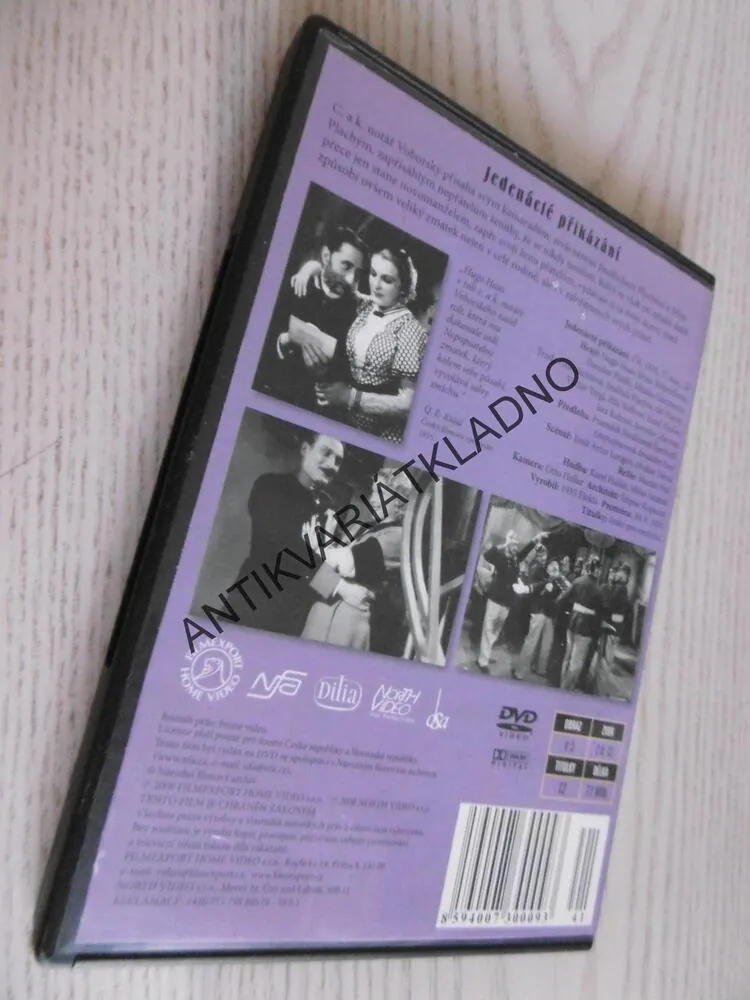 JEDENÁCTÉ PŘIKÁZÁNÍ, DVD FILM ČR