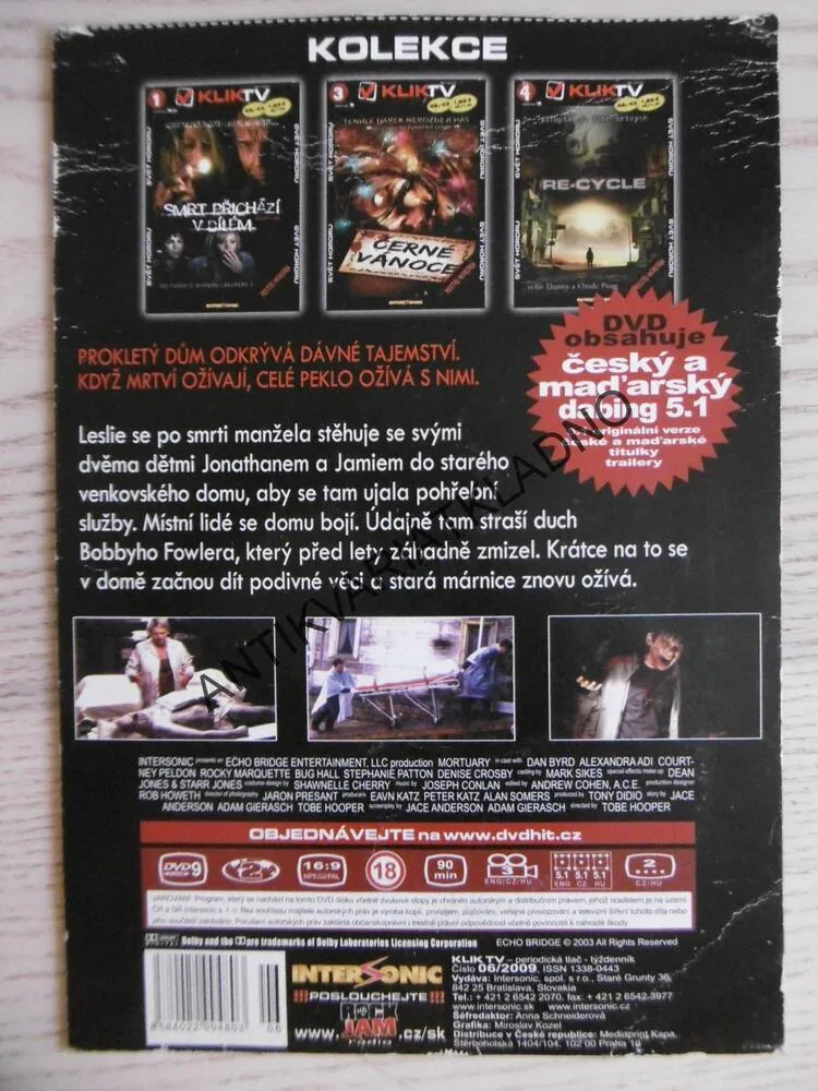 MÁRNICE, DVD FILM