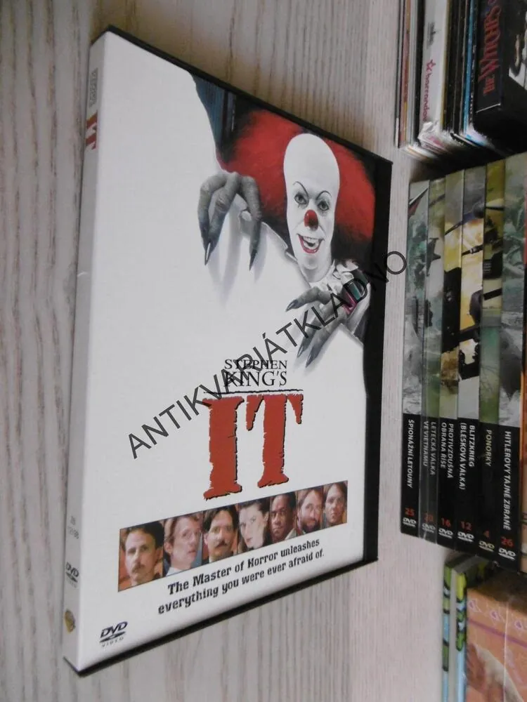 IT, TO, STEPHEN KING, DVD FILM