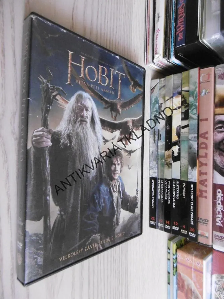 HOBIT, BITVA PĚTI ARMÁD, DVD FILM