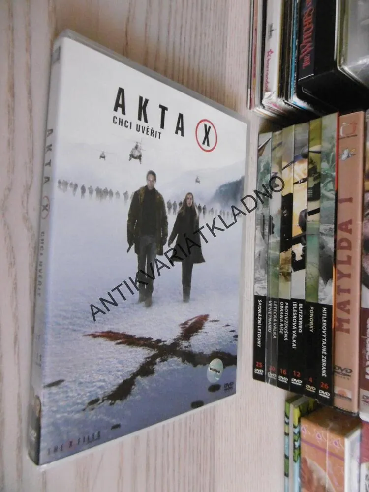 AKTA X, CHCI UVĚŘIT, DVD FILM