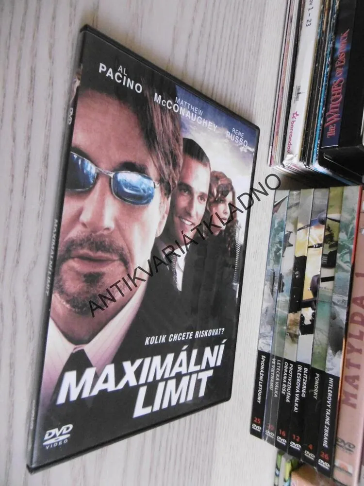 MAXIMÁLNÍ LIMIT, DVD FILM