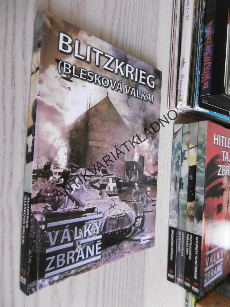 BLIETZKRIEG (BLESKOVÁ VÁLKA), DOKUMENT DVD FILM,