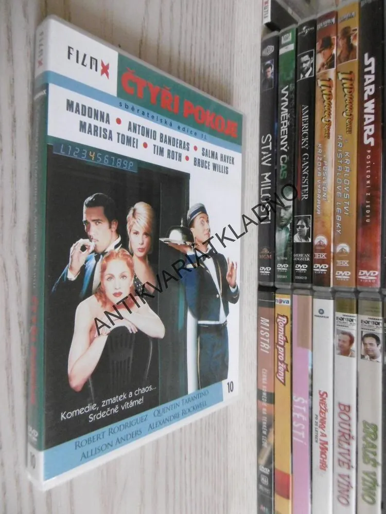 ČTYŘI POKOJE, DVD FILM