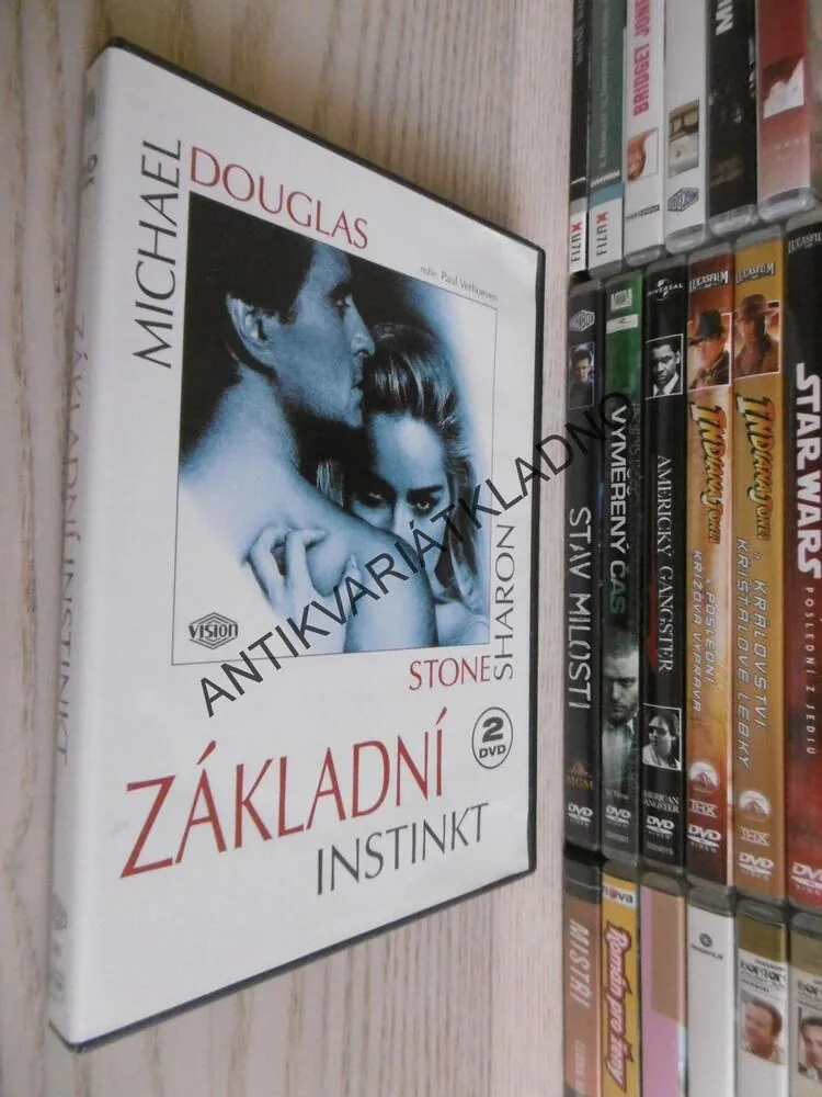 ZÁKLADNÍ INSTINKT, DVD FILM