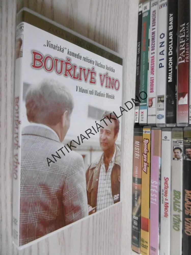 BOUŘLIVÉ VÍNO, DVD FILM 