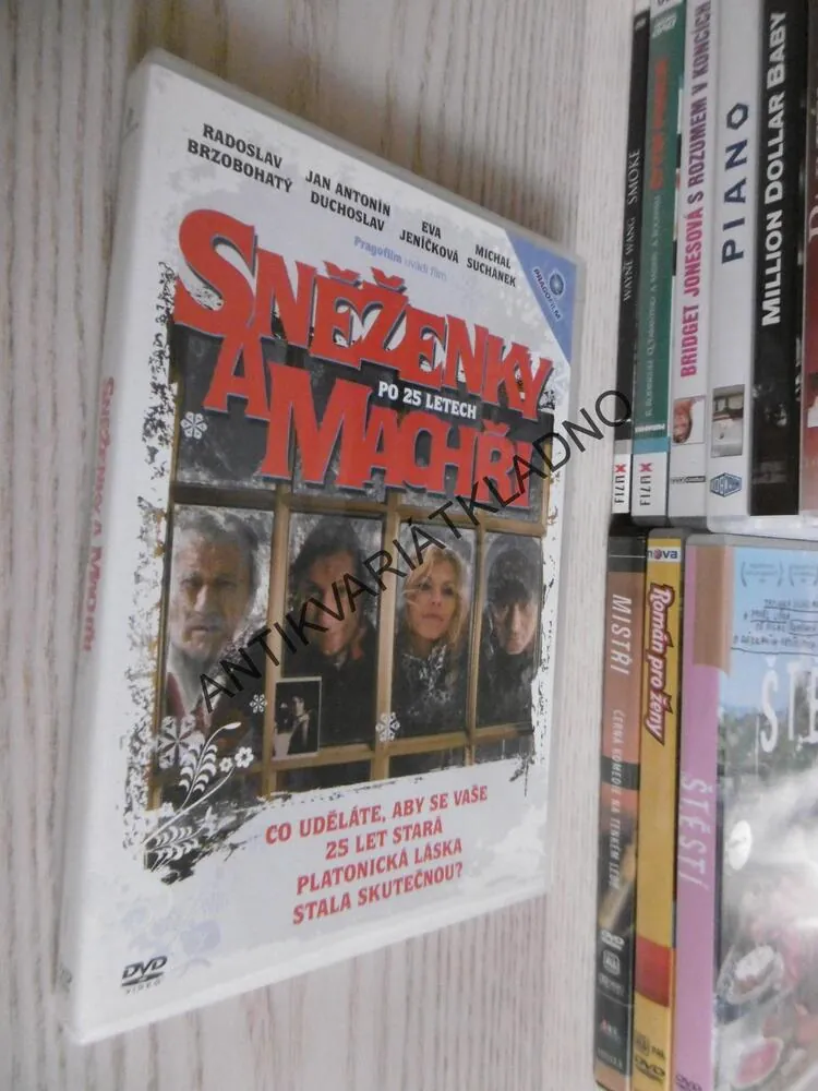 SNĚŽENKY A MACHŘI PO 25 LETECH DVD FILM ČR