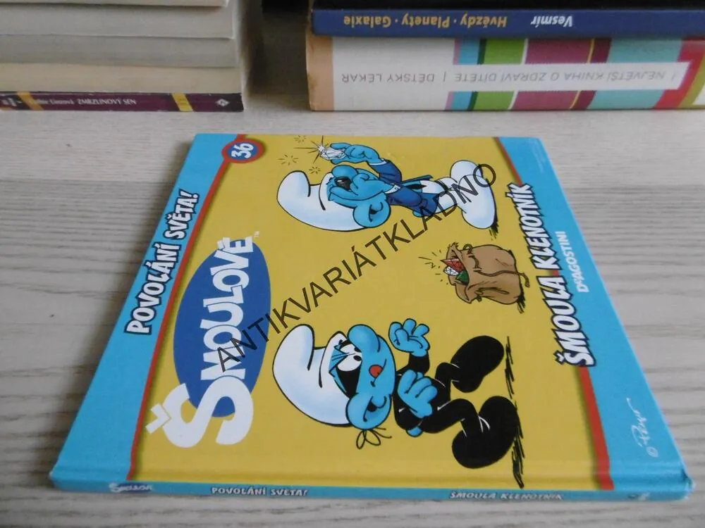 ŠMOULOVÉ, ŠMOULA KLENOTNÍK, POVOLÁNÍ SVĚTA, 36. **an