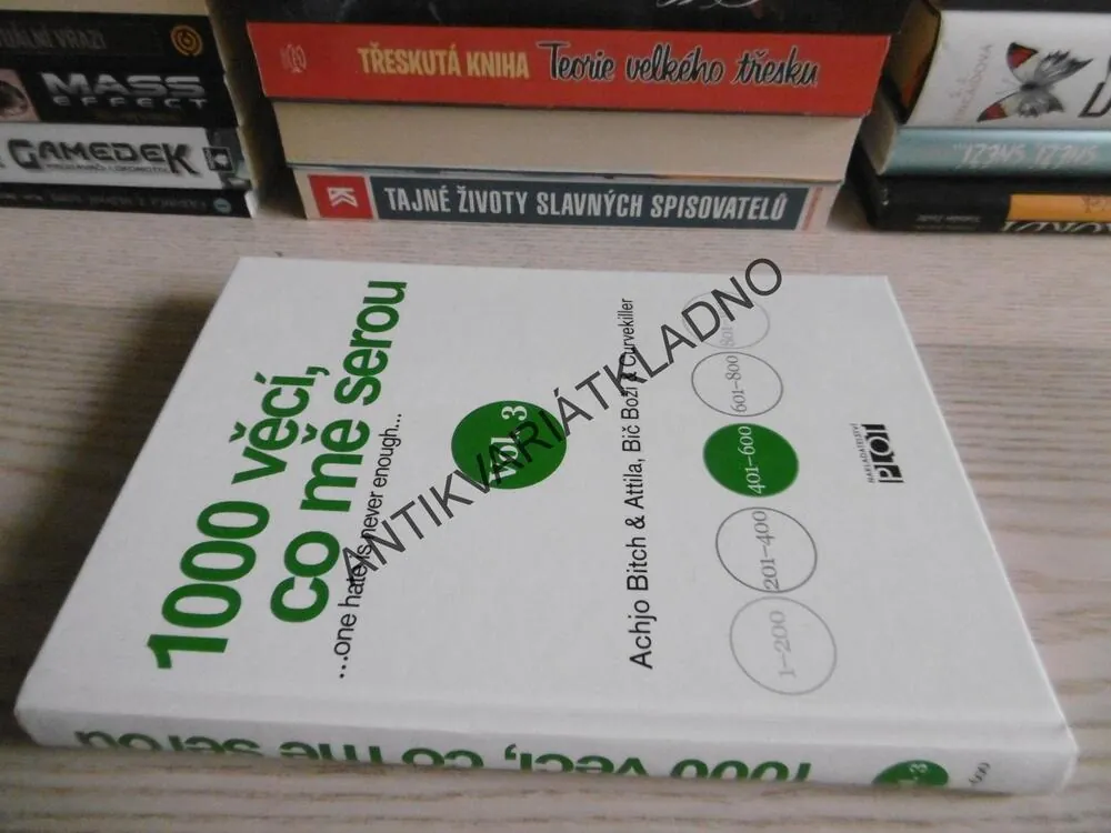 1000 VĚCÍ, CO MĚ SEROU, VOL. 3, **an