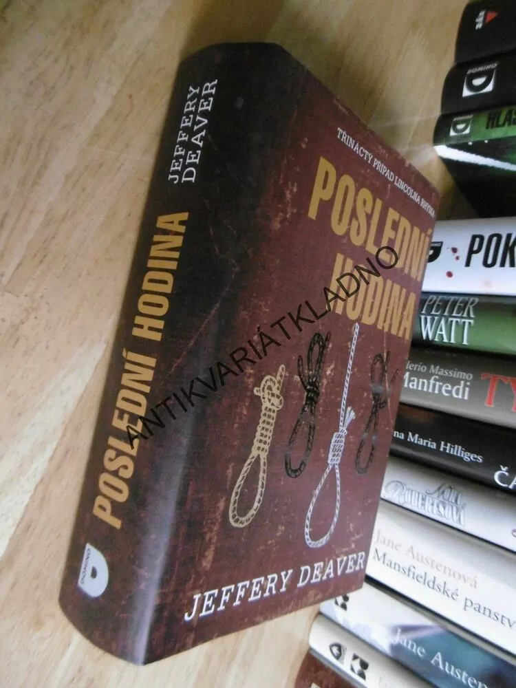 POSLEDNÍ HODINA, JEFFERY DEAVER