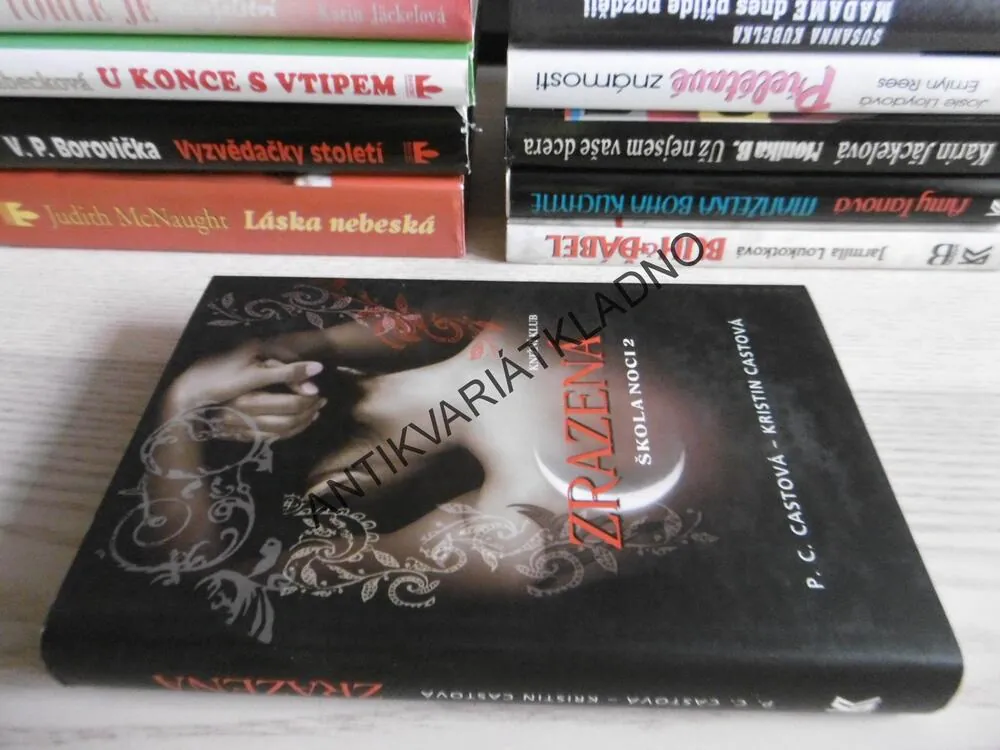 ZRAZENÁ, ŠKOLA NOCI 2, KRISTIN CASTOVÁ, P. C. CASTOVÁ, **an