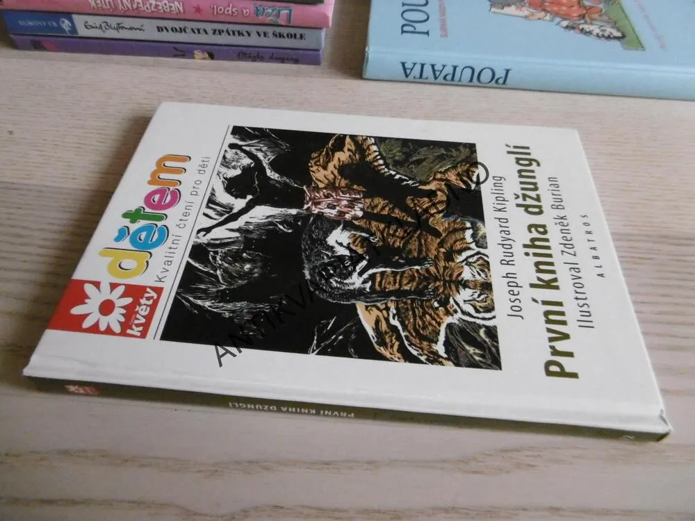 PRVNÍ KNIHA DŽUNGLÍ, RUDYARD KIPLING, ZDENĚK BURIAN, **an