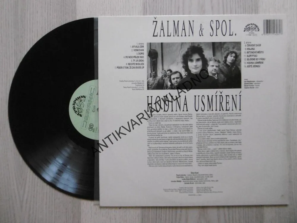 ŽALMAN A SPOL., HODINA USMÍŘENÍ, LP