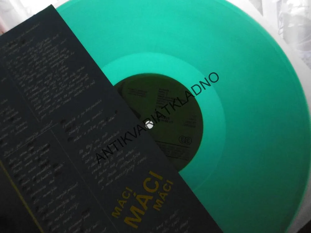 MÁCI, MÁCI, MÁCI, ZELENÝ VINYL, LP