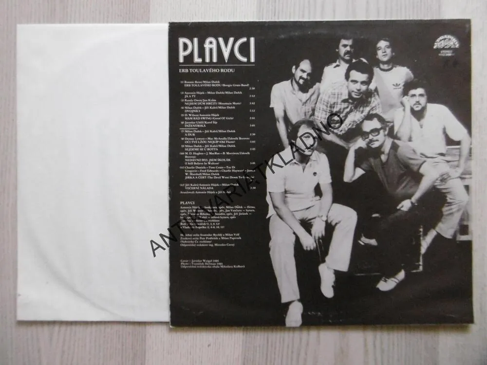 ERB TOULAVÉHO RODU, PLAVCI, LP