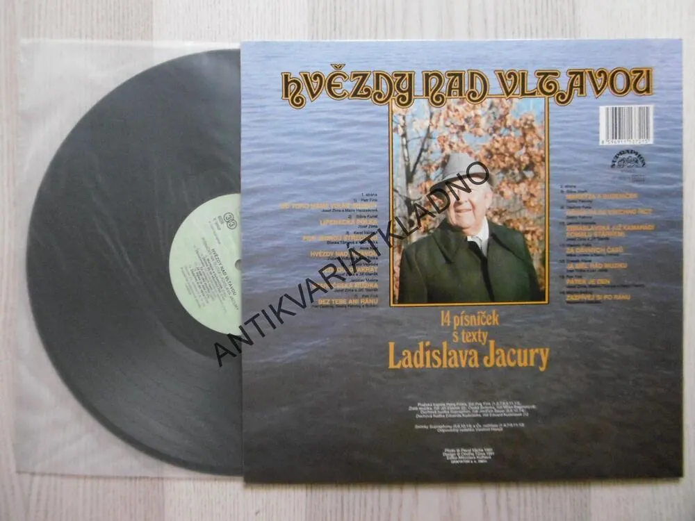 HVĚZDY NAD VLTAVOU, UŽ KAMARÁDI POMALU STÁRNOU, AJ, LADISLAV JACURA, LP