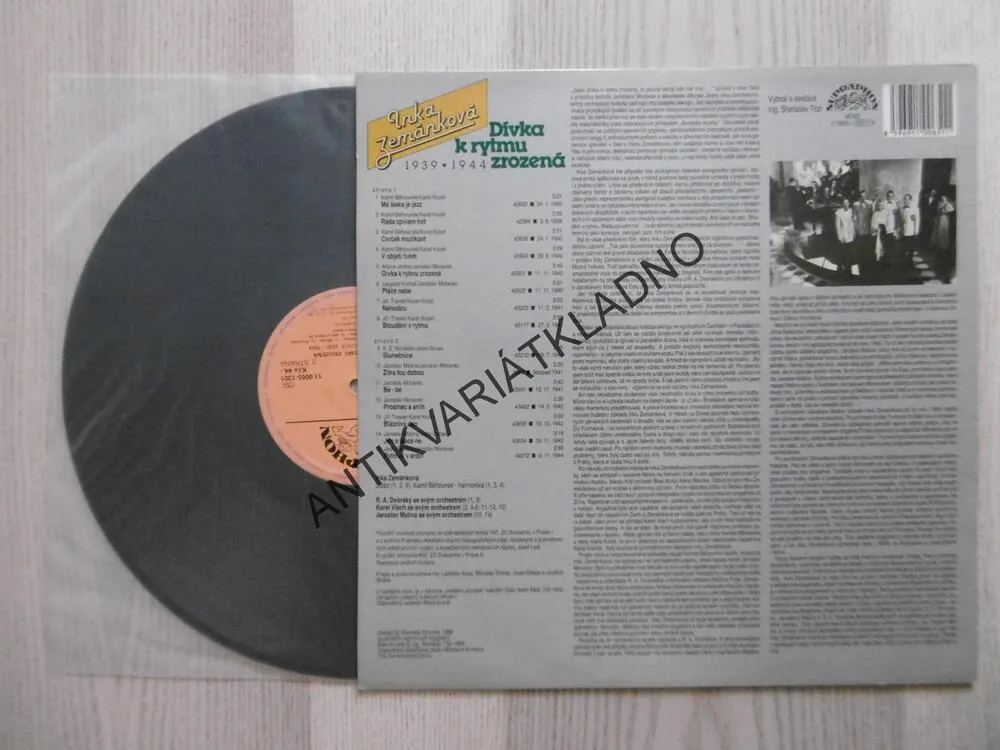 DÍVKA K RYTMU ZROZENÁ, INKA ZEMÁNKOVÁ, 1939-1944, , LP