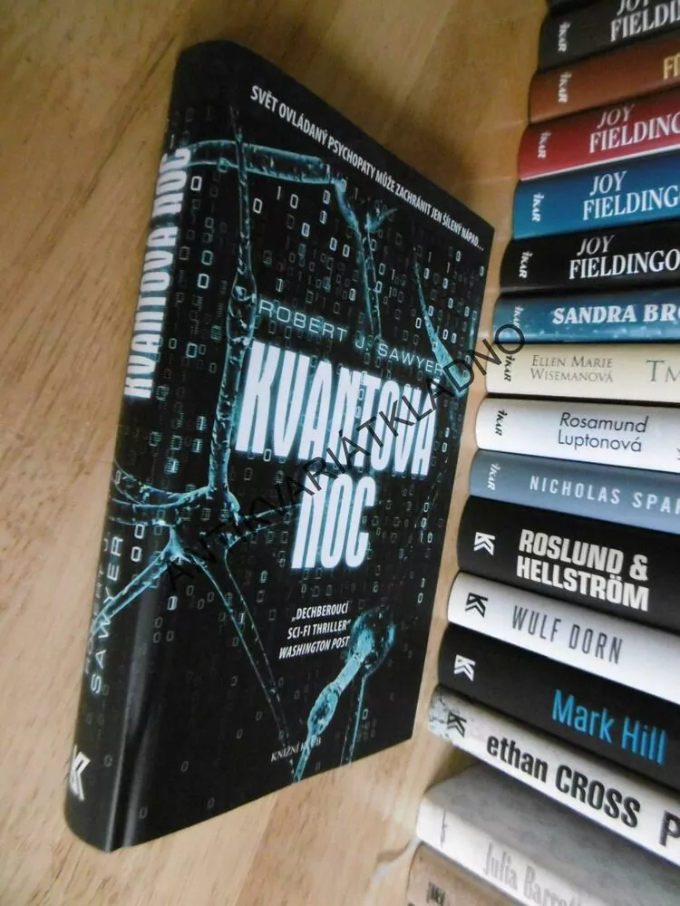 KVANTOVÁ NOC, ROBERT J.SAWYER, SCI-FI THRILLER, **an