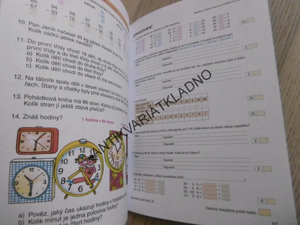 MATEMATIKA PRO 3. ROČNÍK ZŠ, 1. DÍL