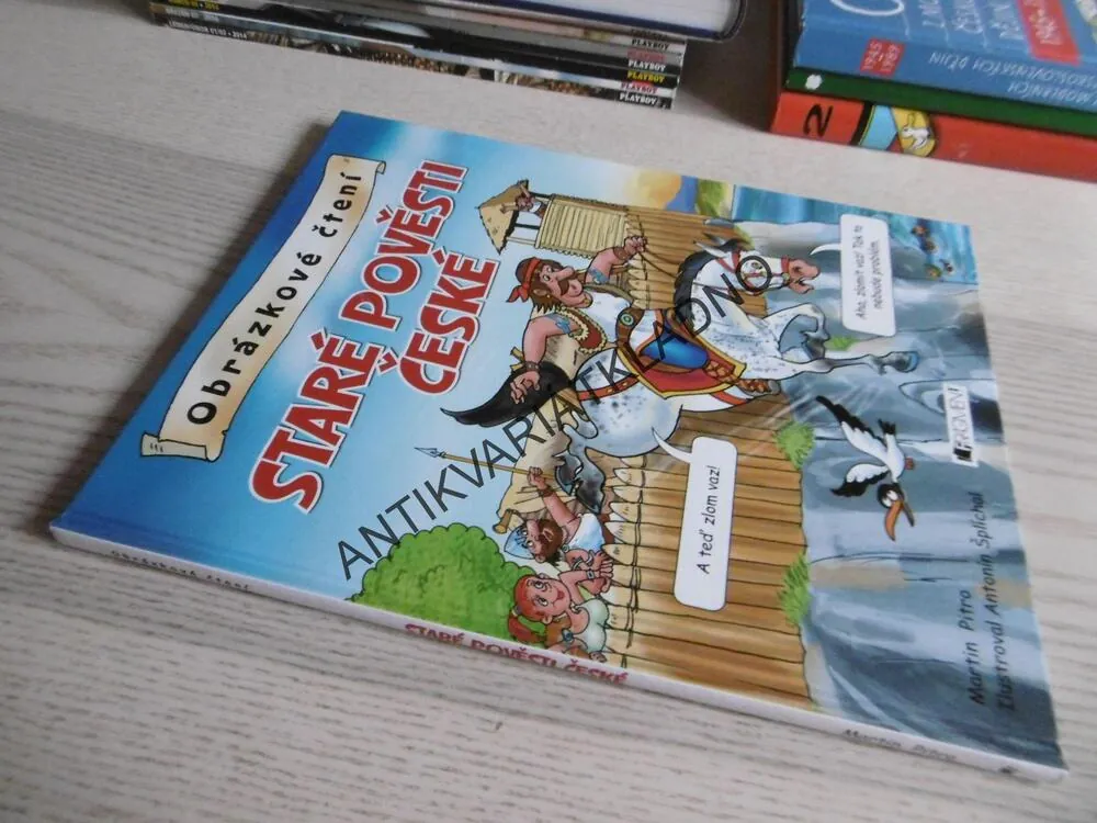STARÉ POVĚSTI ČESKÉ, OBRÁZKOVÉ ČTENÍ, komiks, MARTIN PITRO, **an