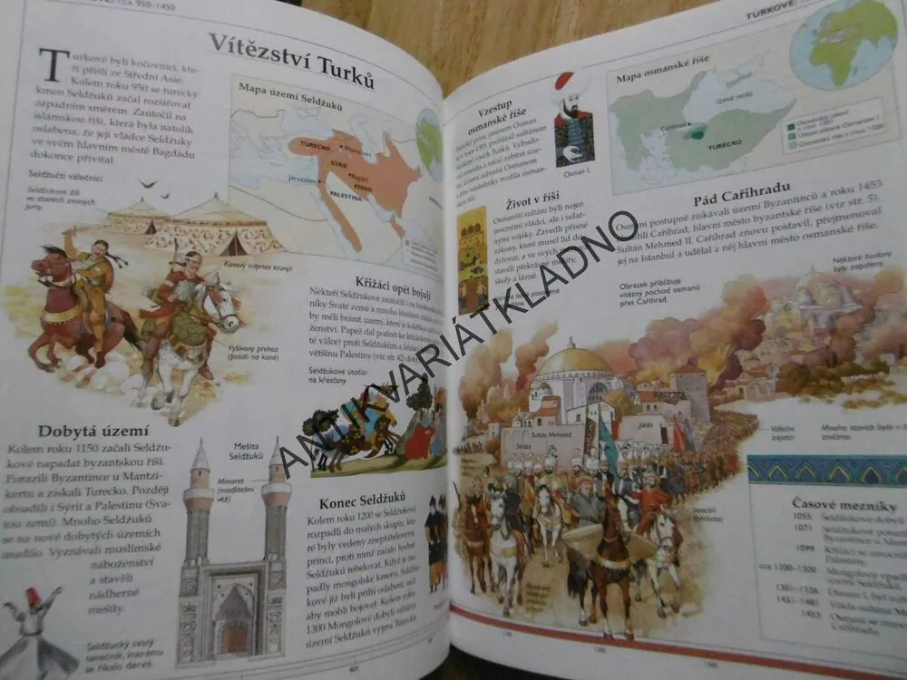 STŘEDOVĚK, ILUSTROVANÉ DĚJINY SVĚTA, BINGHAMOVÁ,