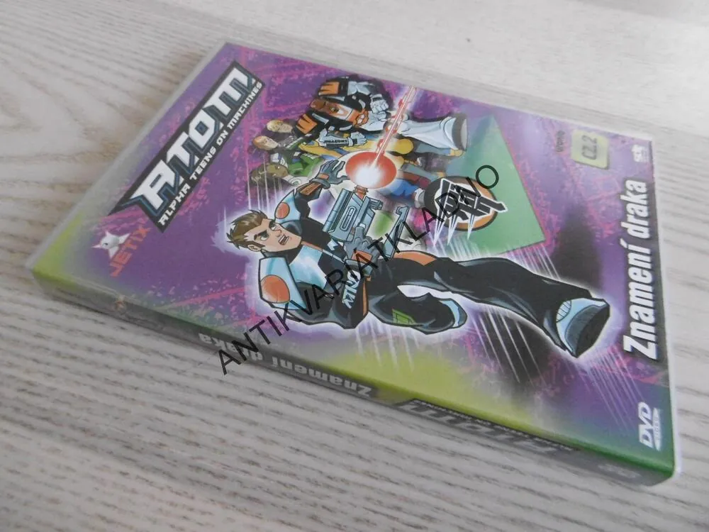 ATOM, ZNAMENÍ DRAKA, DVD FILM