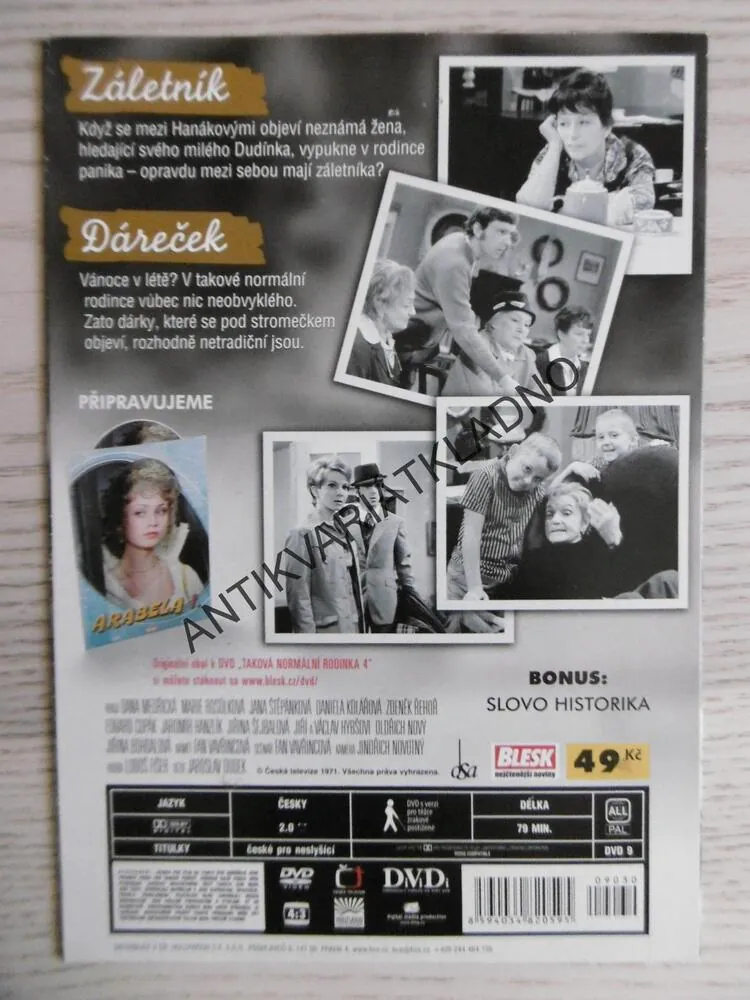 TAKOVÁ NORMÁLNÍ RODINKA 4., DVD FILM ČR