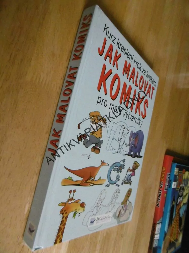 JAK MALOVAT KOMIKS PRO MALÉ VÝTVARNÍKY, KURZ KRESLENÍ KROK ZA KROKEM