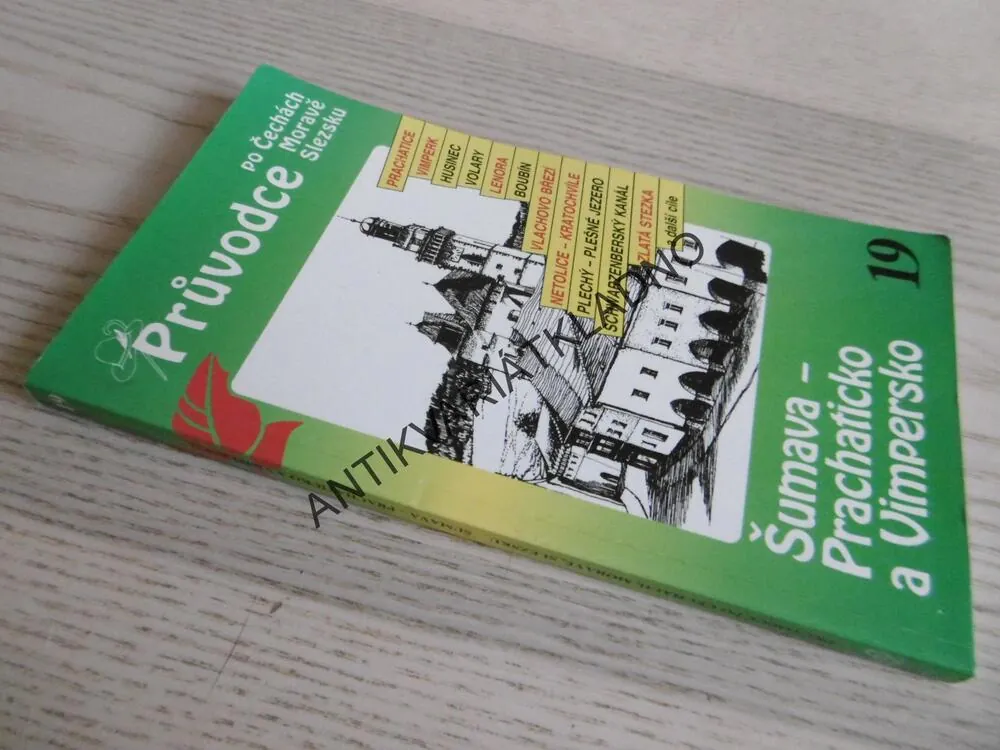 PRŮVODCE PO ČECHÁCH, MORAVĚ, SLEZSKU, ŠUMAVA - PRACHATICKO A VIMPERSKO, **an