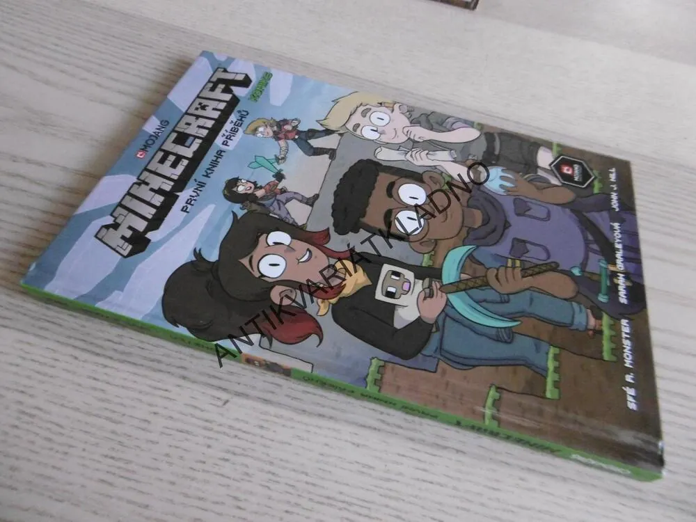 MINECRAFT: PRVNÍ KNIHA PŘÍBĚHŮ, KOMIKS, SFÉ R. MONSTER, **an