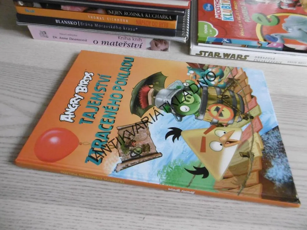 ANGRY BIRDS, TAJEMSTVÍ ZTRACENÉHO POKLADU,, **an