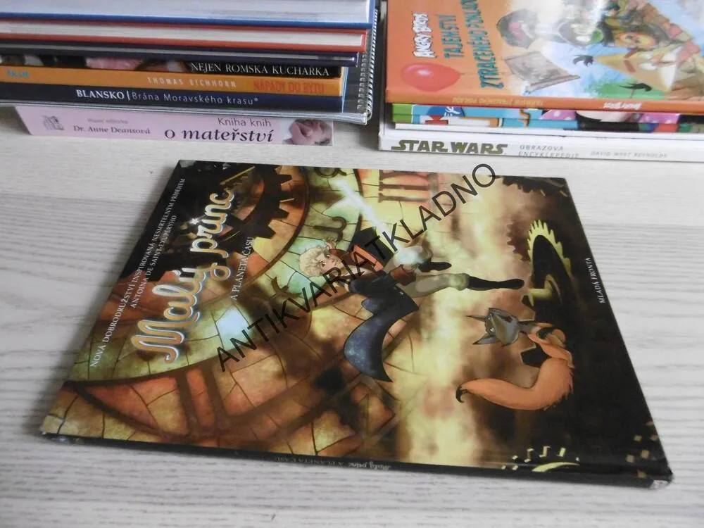 MALÝ PRINC A PLANETA ČASU, ANTOIN DE SAINT-EXUPERY, KOMIKS, **an