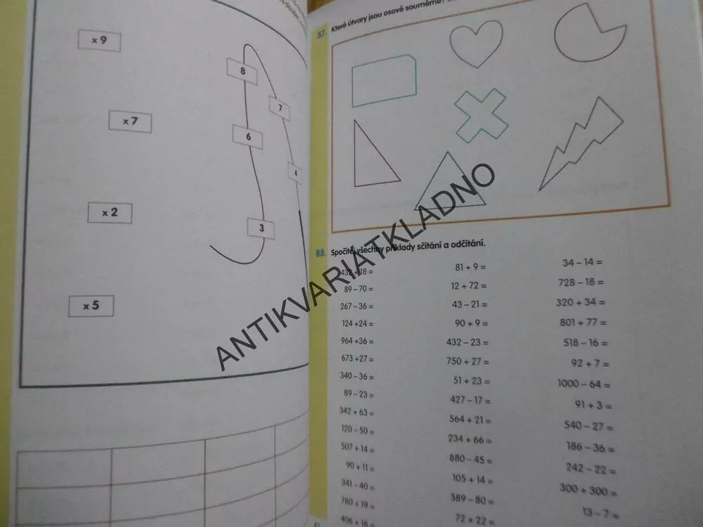 MATEMATIKA PRO 3.TŘÍDA, DOMÁCÍ PRACOVNÍ SEŠIT, BEČKOVÁ,