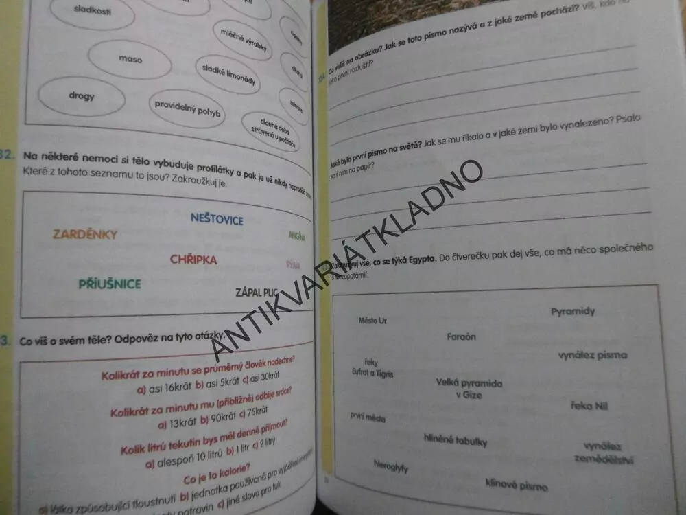 VŠEOBECNÝ PŘEHLED PRO 4. A 5.TŘÍDA, DOMÁCÍ PRACOVNÍ SEŠIT, BEČKOVÁ,