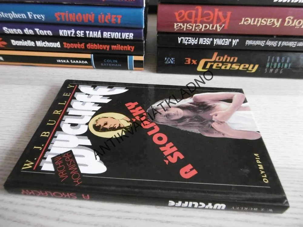 VRCHNÍ KOMISAŘ WYCLIFFE A ŠKOLAČKY, W. J. BURLEY, **an