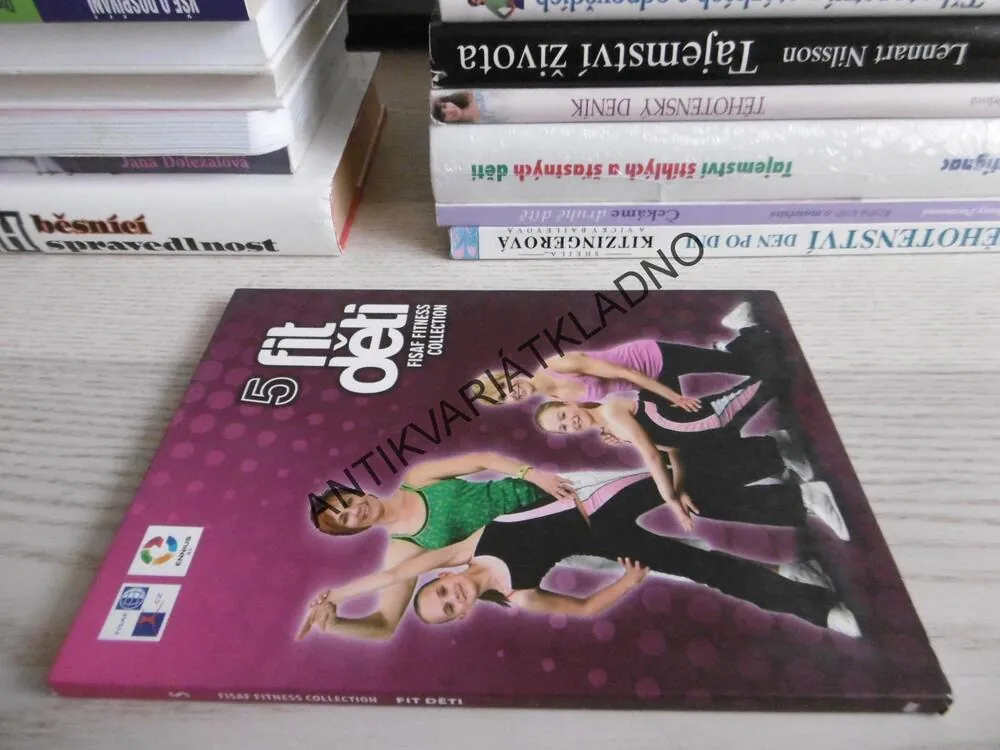 FIT DĚTI, FISAF FITNESS, 5., CVIČENÍ, DVD FILM