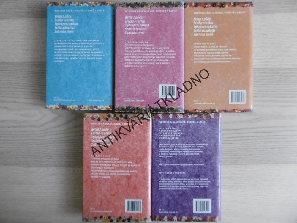 SÉRIE KVĚTY Z PŮDY, 1 - 5, VIRGINIA ANDREWSOVÁ, **an