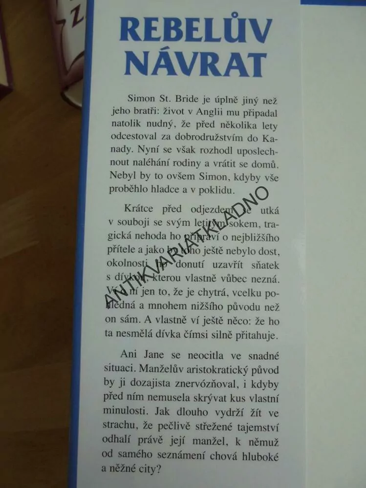 REBELŮV NÁVRAT, JO BEVERLEY