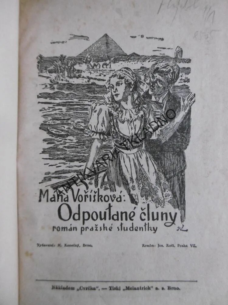 ODPOUTANÉ ČLUNY, LESNÍ PANNA, KAINOVO ZNAMENÍ, VOŘÍŠKOVÁ, **an