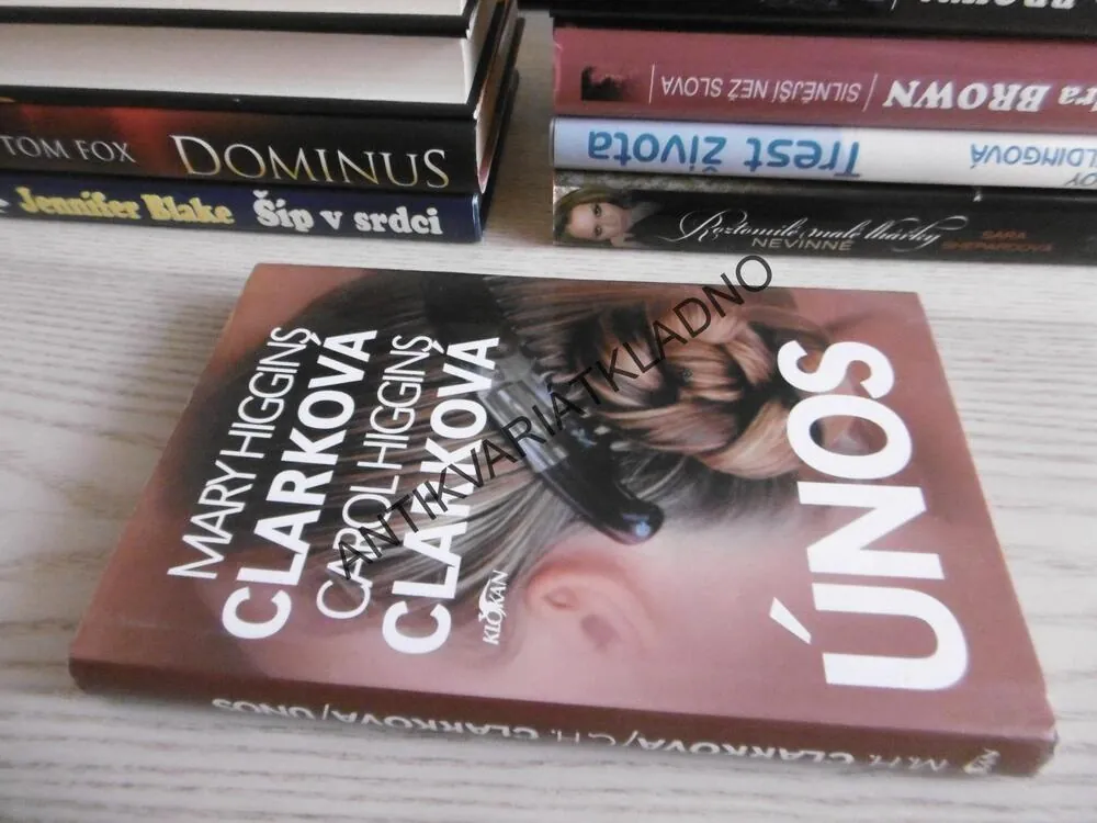 ÚNOS, CAROL HIGGINS CLARKOVÁ, MARY HIGGINS CLARKOVÁ, **an