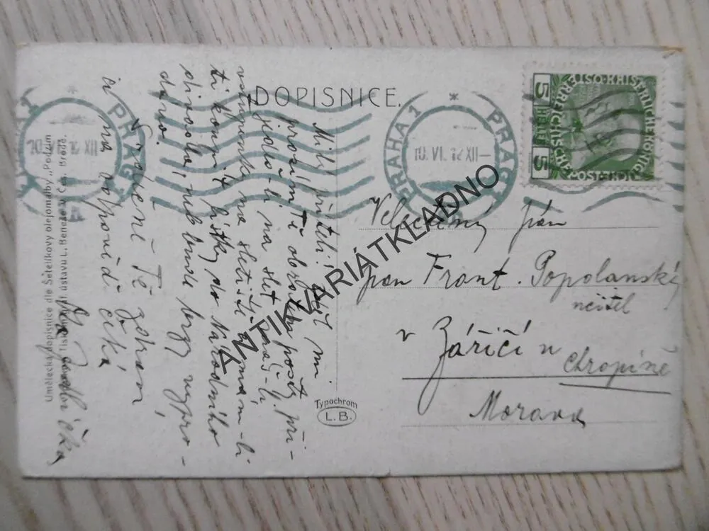 PODZIM, LISTY, ZEĎ, ULICE, JAROSLAV ŠETELÍK, 1912
