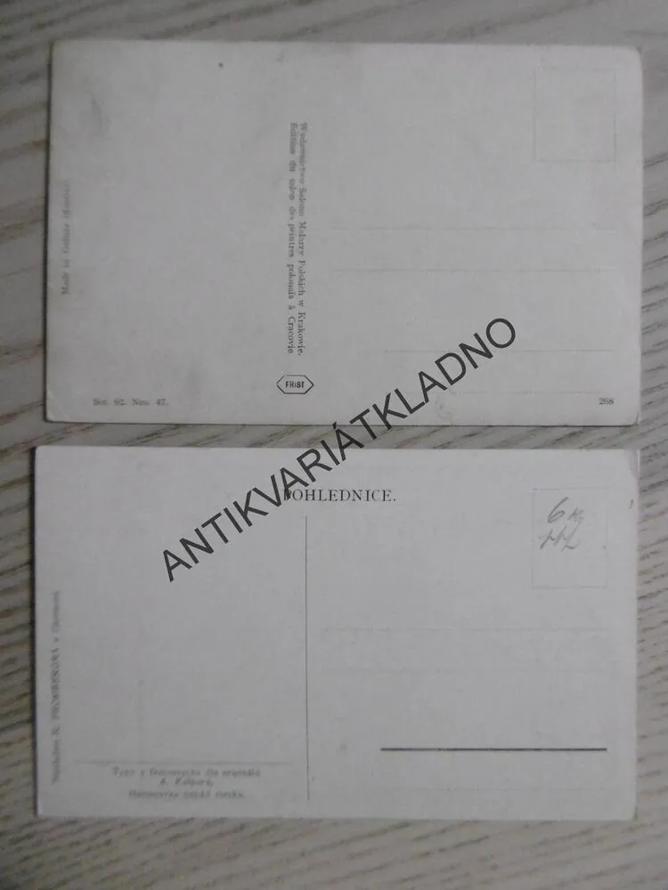SETKOWICZ: NÁRODNÍ SERERNÁDA, CHLAPEC, FLÉTNA, DŮM, KAŠPAR: DUBROVNIK, KŮŇ, DÍVKA, VODA, PÍTKO, 2 KUSY