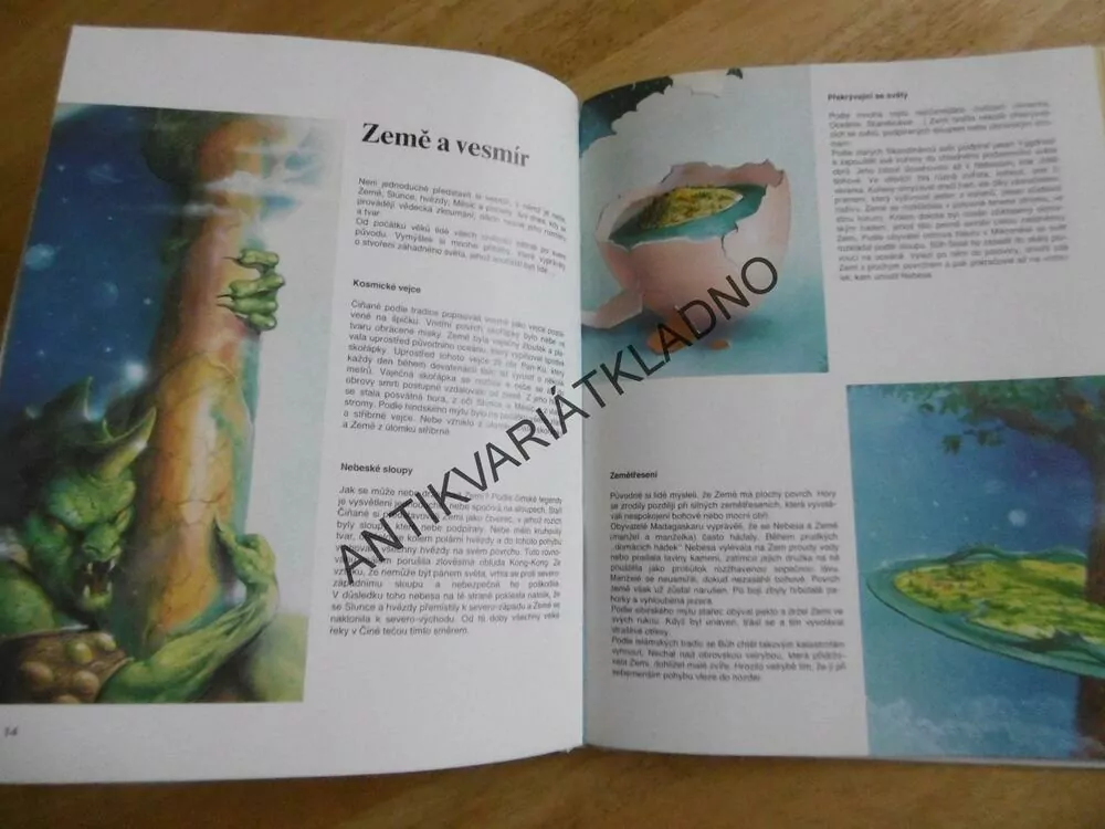 MÝTY A LEGENDY, STVOŘENÍ SVĚTA