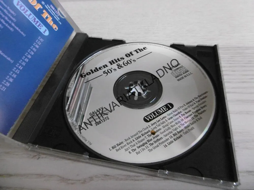 GOLDEN HITS OF THE 50´S AND 60´S, , CD HUDBA