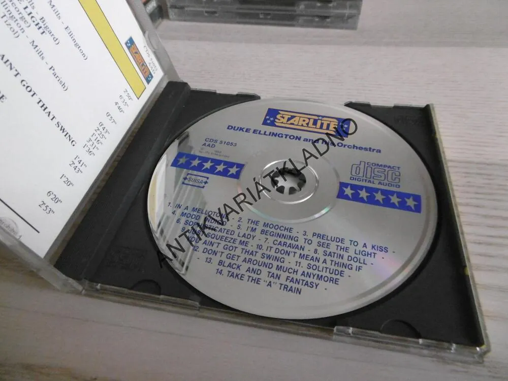 DUKE ELLINGTON AND HIS ORCHESTRA, CD HUDBA