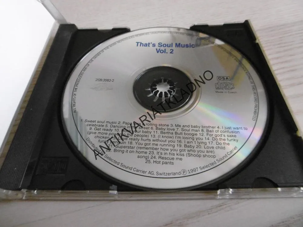 THAT´S SOUL MUSIC, 2., CD HUDBA